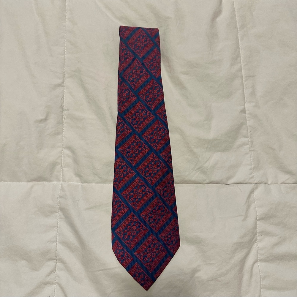 Exclusive Red and Blue Tie